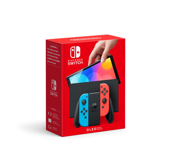 [440021] Nintendo Switch Console OLED Color Neon + Gioco a Scelta