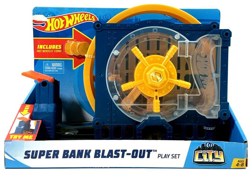 [440137] Mattel - Hot Wheels Rapina alla Banca