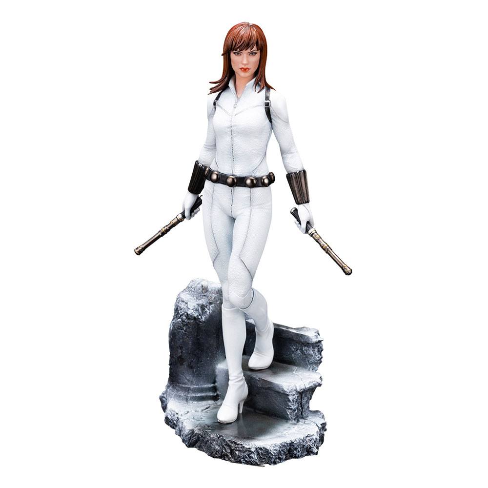 [440361] KOTOBUKIYA Black Widow White Costume Marvel Universe ARTFX Premier 21 Cm Statua