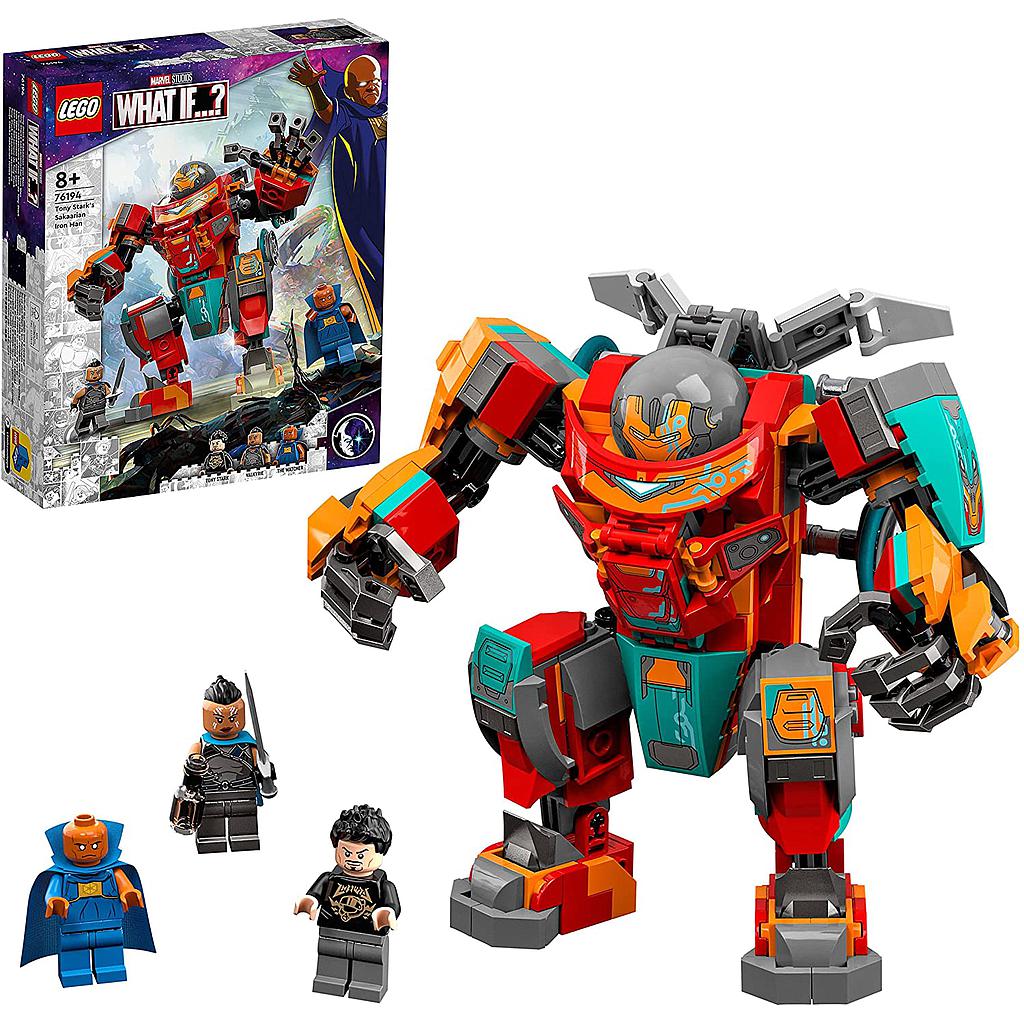 [440491] LEGO Marvel Iron Man sakaariano di Tony Stark 76194