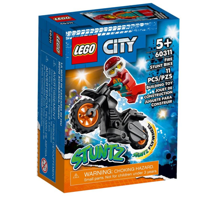 LEGO City Stunt Bike antincendio 60311