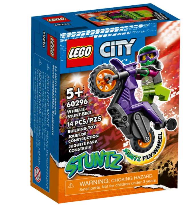 [440567] LEGO City Stunt Bike da impennata 60296