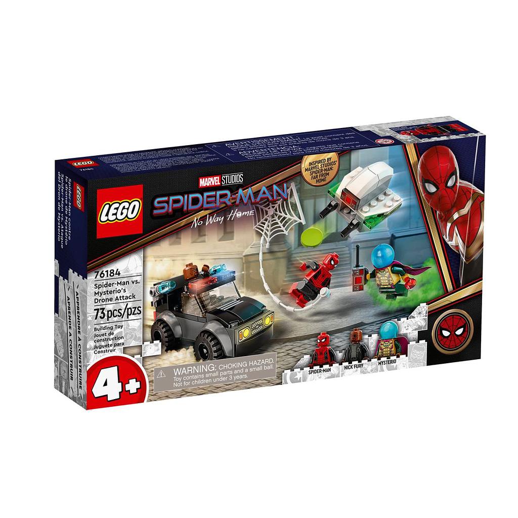 [440613] LEGO Marvel Spider-Man e l’attacco con il drone di Mysterio 76184