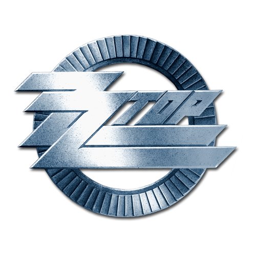 [440734] Zz Top Spilla Circle Logo Rock Off 