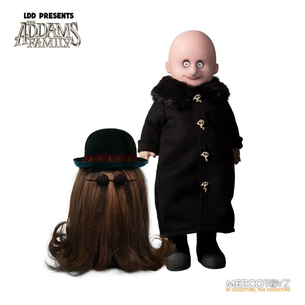 [440980] La Famiglia Addams Action Figures Fester &amp; It Living Dead Dolls 25 Cm MEZCO TOYS