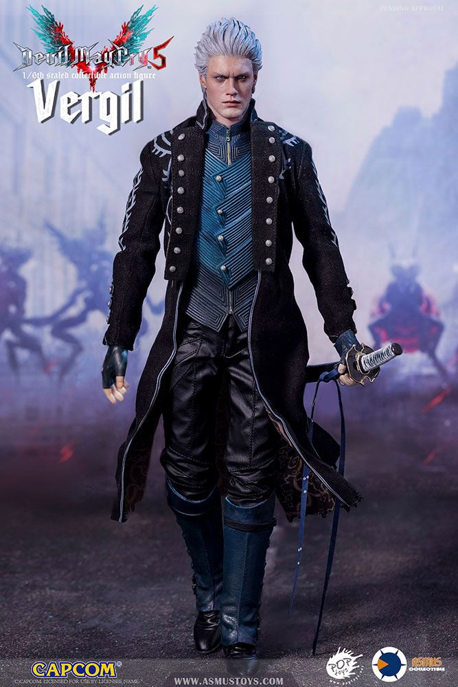 [441199] Devil May Cry 5 Action Figure Vergil 31 Cm Action Figure ASMUS