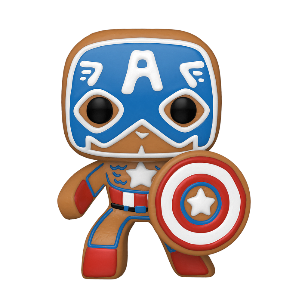 [441393] FUNKO POP Captain America Marvel Holiday POP Vinyl Figure 9 cm