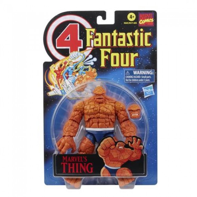 [441485] I Fantastici Quattro  Action Figure La Cosa Marvel Legends 15 Cm HASBRO