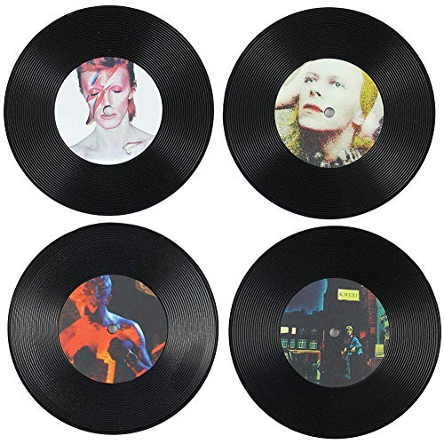 [441605] David Bowie Record Coasters