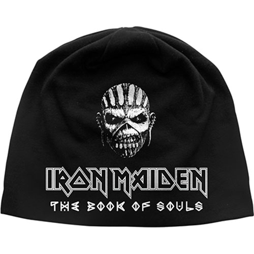 [441704] Iron Maiden Cappellino The Book Of Souls (Discharge Print)