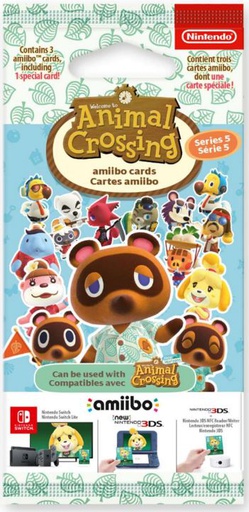 Carte amiibo Animal Crossing per Nintendo Switch - Serie 5