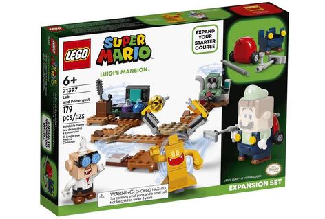 LEGO Super Mario Laboratorio e Poltergust di Luigi’s Mansion Pack di Espansione 71397