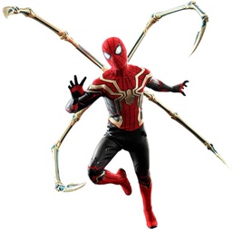 [0470574] Spider Man No Way Home Action Figure Spider Man Integrated Suit Masterpiece 29 Cm HOT TOYS