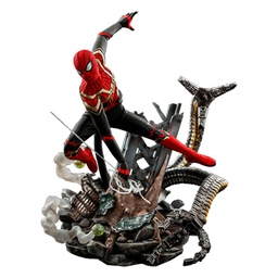 [0470575] Spider Man No Way Home Action Figure Spider Man Integrated Suit Masterpiece Deluxe Version 29 Cm HOT TOYS