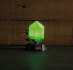 [0470586] Legend of Zelda Lampada 3D Rupia Verde 10 Cm PALADONE