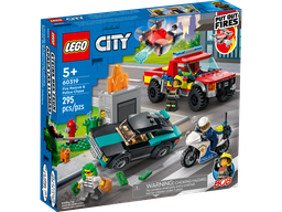 [0470740] LEGO City Soccorso antincendio e inseguimento della polizia 60319