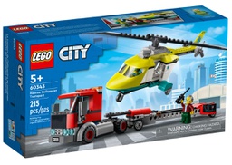 [0470806] LEGO City Trasportatore di elicotteri di salvataggio 60343