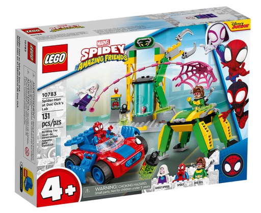LEGO Marvel Spider-Man al laboratorio di Doctor Octopus 10783