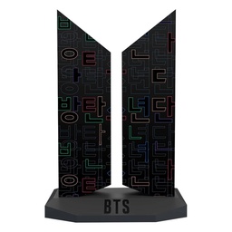 [0471128] BTS Statua Premium BTS Logo Hangeul Edition 18 Cm SIDESHOW