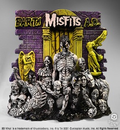 [0471297] Misfits Statua 3D Earth 26 Cm KNUCKLEBONZ