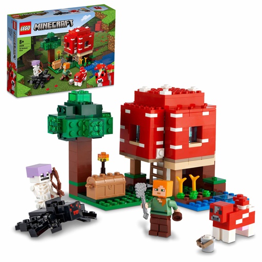LEGO  Minecraft La casa dei Funghi 21179