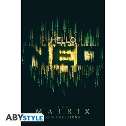 [0471425] Matrix Poster Hello Neo 91.5x61 cm ABYstyle
