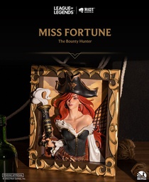 [0471433] League of Legends Statua Photo Frame 3D The Bounty Hunter Miss Fortune 25 Cm INFINITY