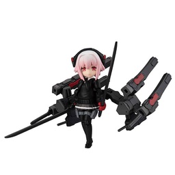 [0471473] Heavily Armed High School Girls Action Figure Team 3 4 8 Cm MEGAHOUSE