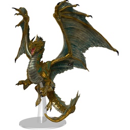 [0471641] Dungeon &amp; Dragons Statua Drago di Bronzo Adulto WIZKIDS