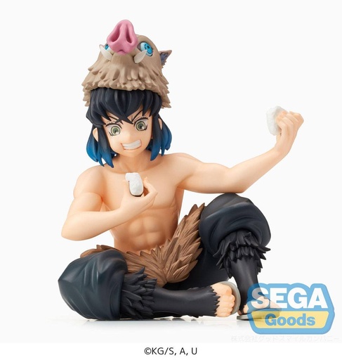 [AFVA1064] Demon Slayer Kimetsu no Yaiba Statua Inosuke Hashibira PM Perching 9 Cm Sega