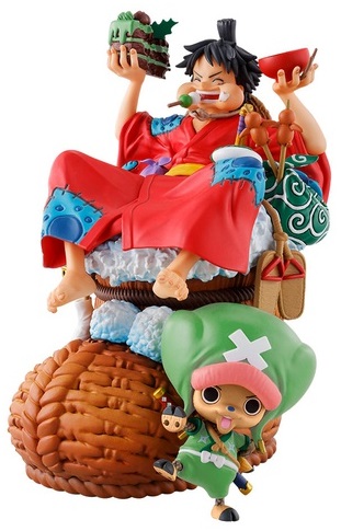 [AFVA1969] One Piece - Luffy E Chopper (Petitrama DX, 22 cm)