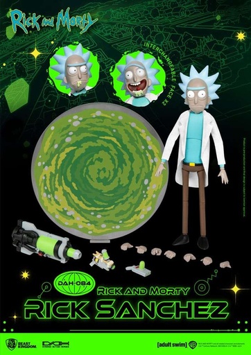 [AFVA2314] Rick And Morty - Rick Sanchez (Dah, 23 cm)