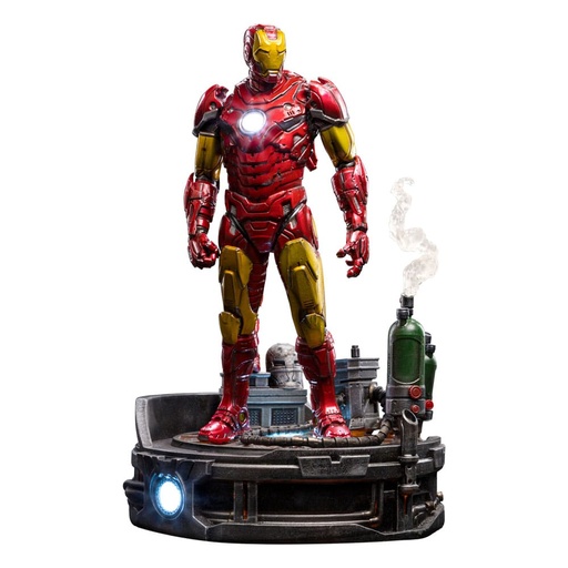 [AFVA2385] Marvel - Iron Man (Unleashed Deluxe Art, 23 cm)