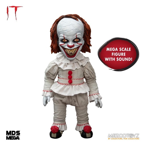 [AFVA2565] It Chapter 2 Action Figure Talking Sinister Pennywise Designer Series 38 Cm MEZCO