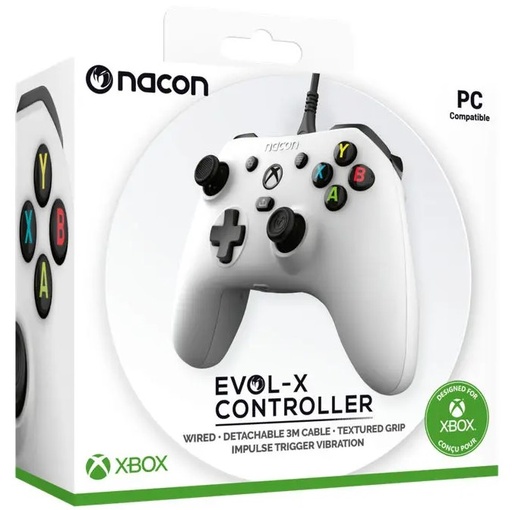 [COXX0004] Nacon Pro Controller Evolve-X (Bianco, Series X/S, One , PC)