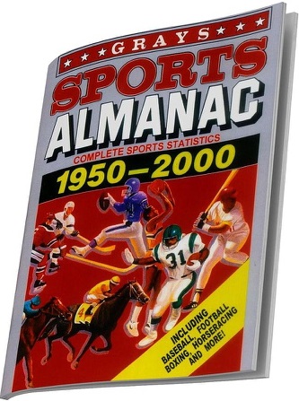 [CRQU0034] Grays Sports Almanac 1950-2000 (Almanacco, Replica)