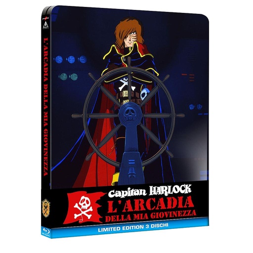 [FIBR0067] Capitan Harlock - L'Arcadia Della Mia Giovinezza (Steelbook Limited Edition) (Blu-Ray+Dvd)