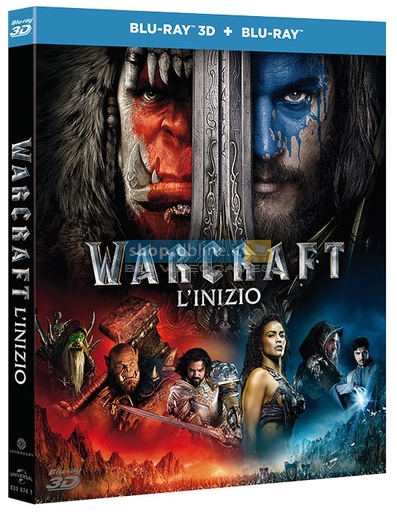 [FIDV0057] Warcraft - L'Inizio (3D) (Blu-Ray 3D+Blu-Ray)