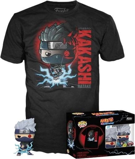 [GAMG0501] Funko Pop! & Tee Naruto Shippuden - Kakashi (Taglia XL)