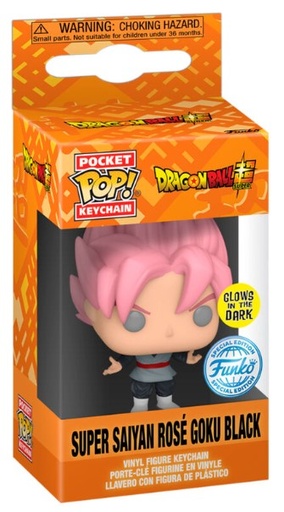 [GAPO0713] Pocket Pop! Dragon Ball Super - Super Saiyan Rose' Goku Black (Glows In The Dark)