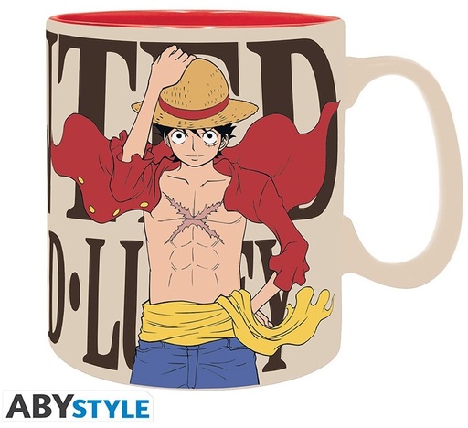 [GATA0256] Tazza One Piece - Luffy Wanted
