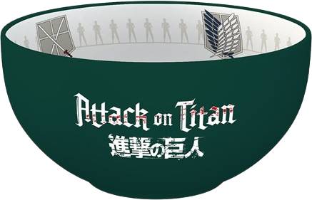 [GATA0461] Ciotola Attack On Titan - Emblems Season 3