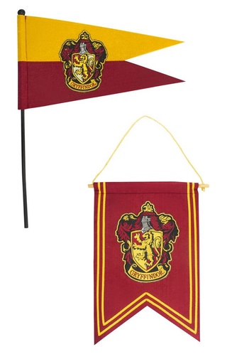 [GAVA0410] Harry Potter Bandiera E Stendardo Grifondoro Cinereplicas