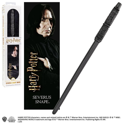 [GAVA0772] NOBLE Harry Potter Severus Snape Bacchetta 30 cm Replica