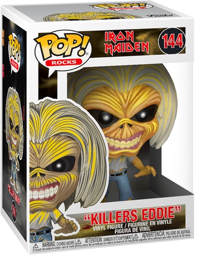 [GIAF0611] Funko Pop! Rocks Iron Maiden - Killers Skeleton Eddie (9 cm)