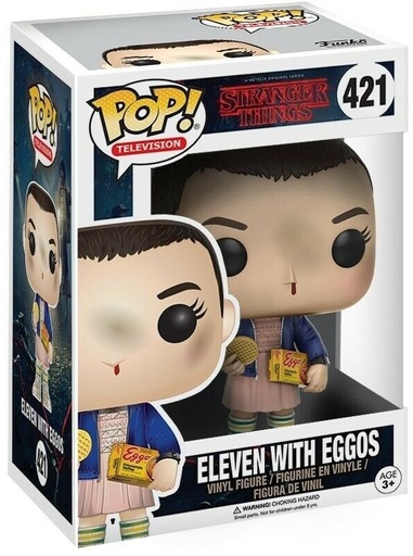 [GIAF0819] Funko Pop! Stranger Things - Eleven With Eggos (9 cm)