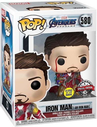 [GIAF0986] Funko Pop! Avengers Endgame - Iron Man (I Am Iron Man, Special Edition, 9 cm)