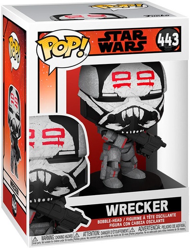 [GIAF1085] Funko Pop! Star Wars: The Bad Batch - Wrecker (9 cm)