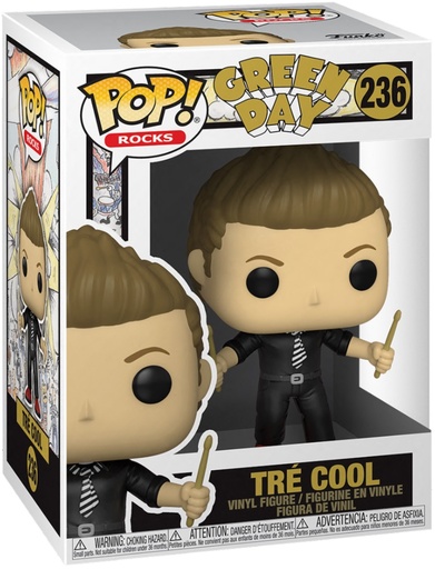 [GIAF1171] Funko Pop! Rocks Green Day - Tre Cool (9 cm)