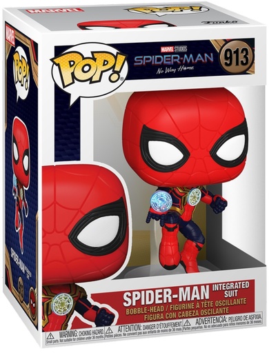 [GIAF1193] Funko Pop! Marvel Spider-Man No Way Home - Spider-Man (Integrated Suit, 9 cm)